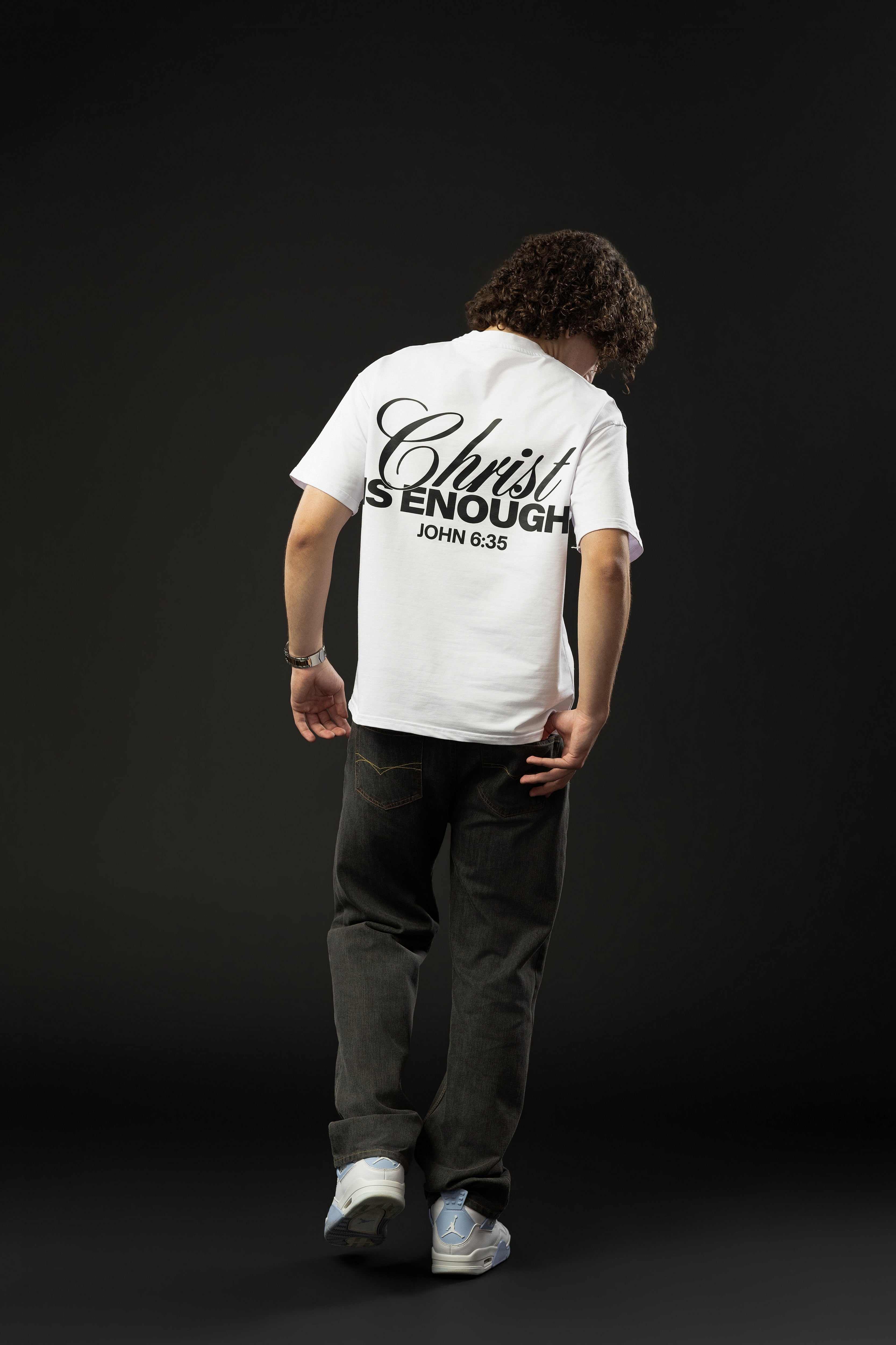 CHRIST IS ENOUGH White T-shirt