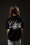 CHRIST IS ENOUGH Black T-shirt