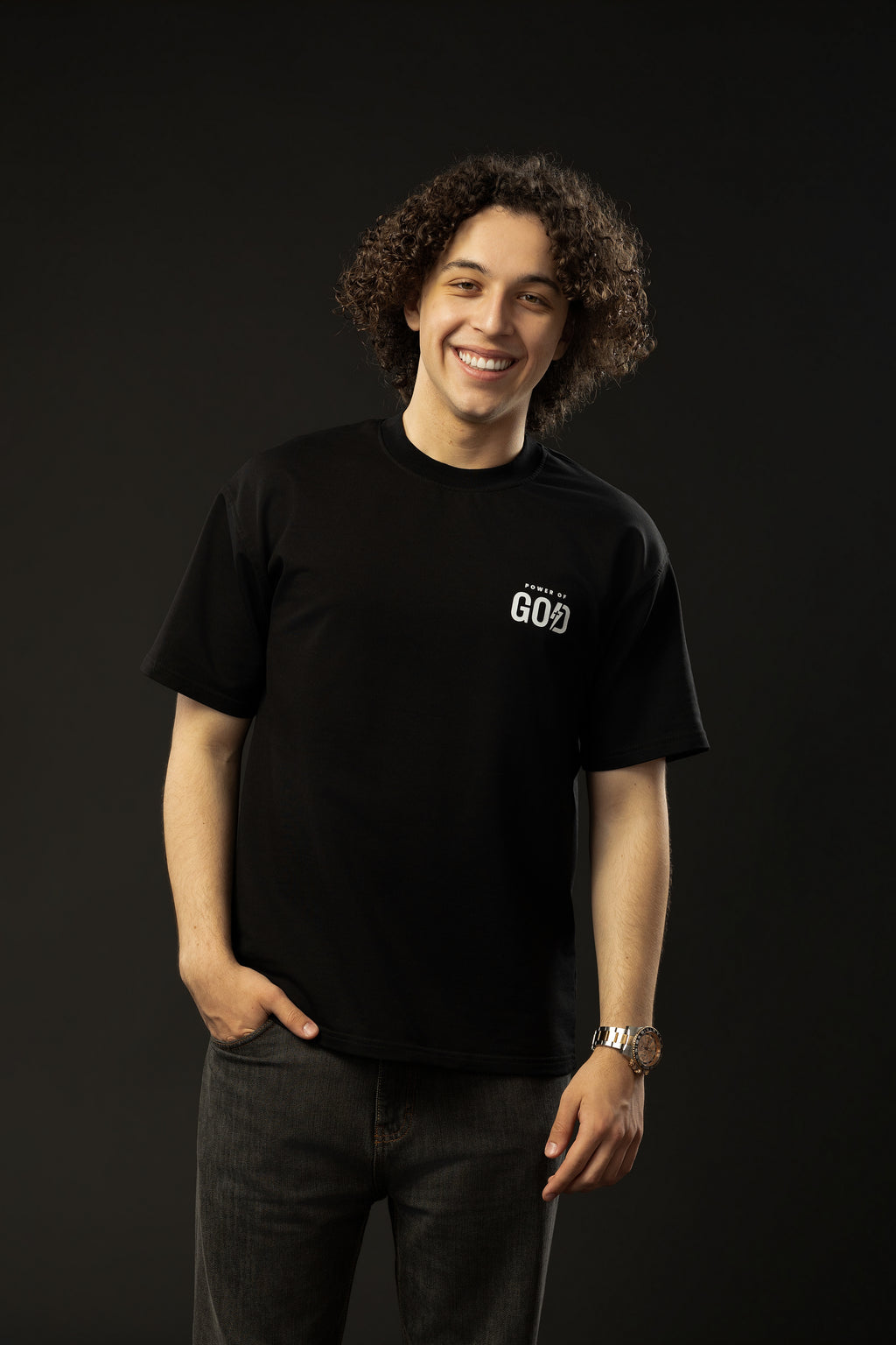 CHRIST IS ENOUGH Black T-shirt