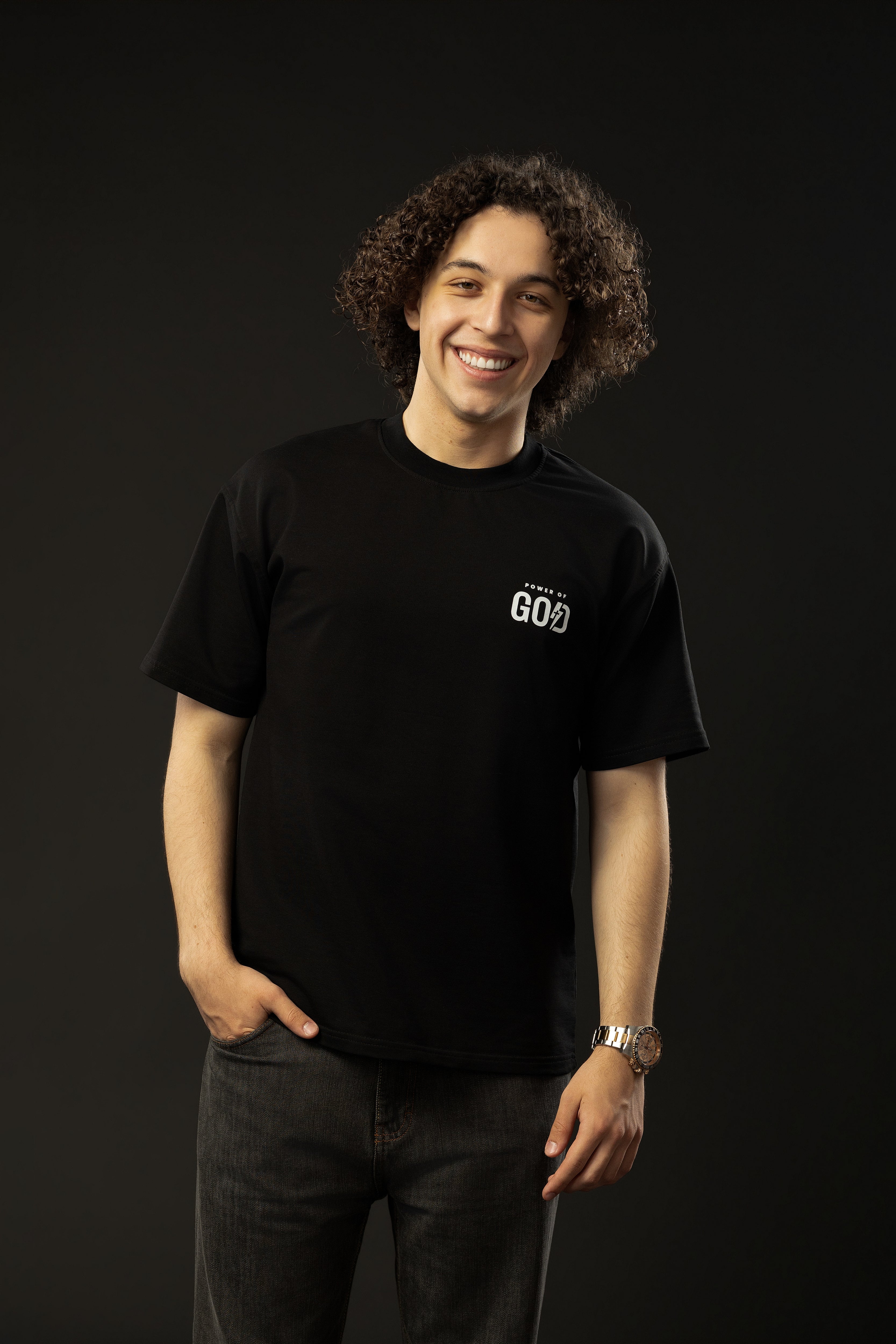 CHRIST IS ENOUGH Black T-shirt