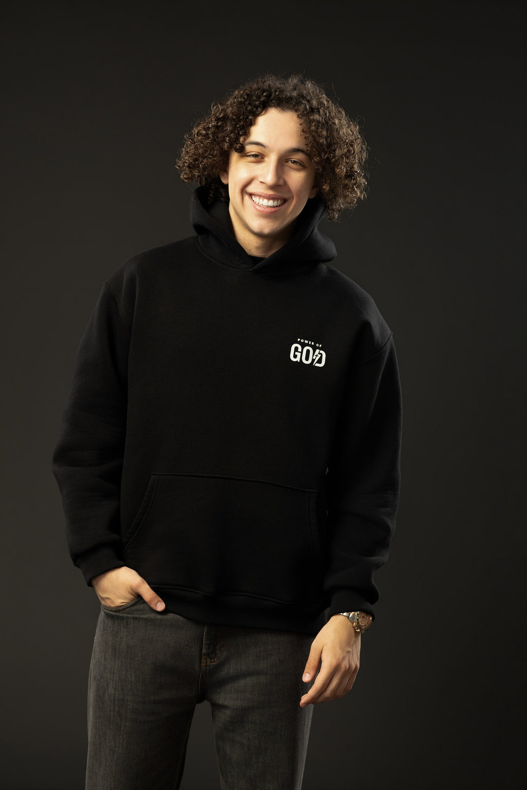 CHRIST IS ENOUGH Black Hoodie