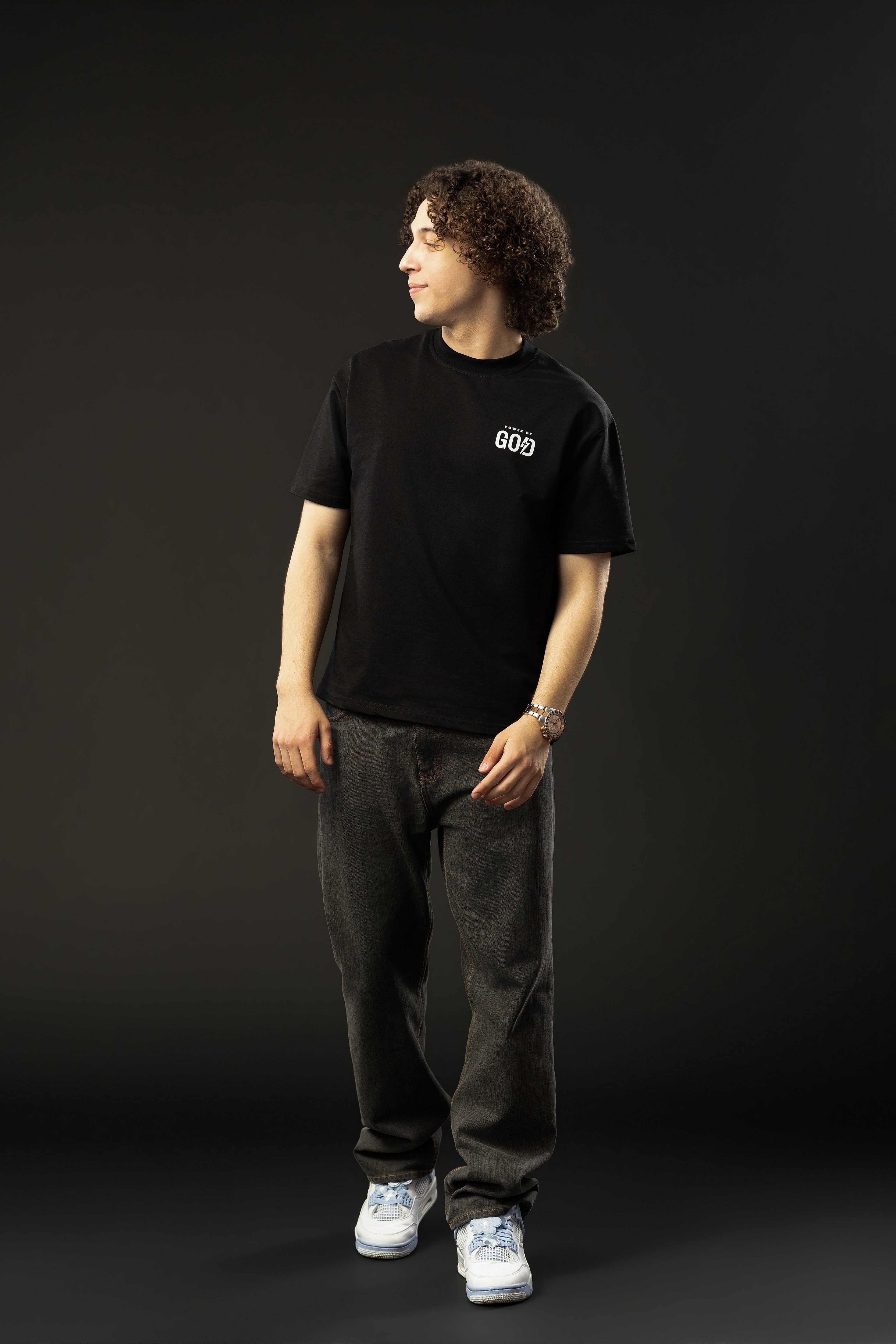 ALL WE NEED IS JESUS Black T-shirt