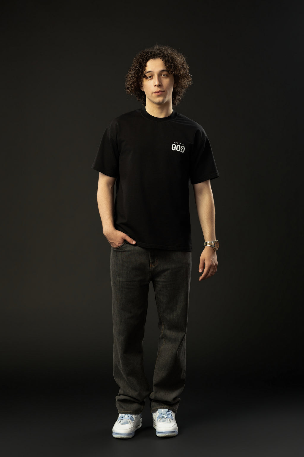 CHRIST IS ENOUGH Black T-shirt