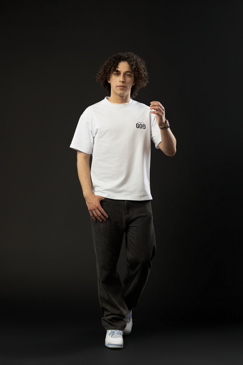 ALL WE NEED IS JESUS White T-shirt