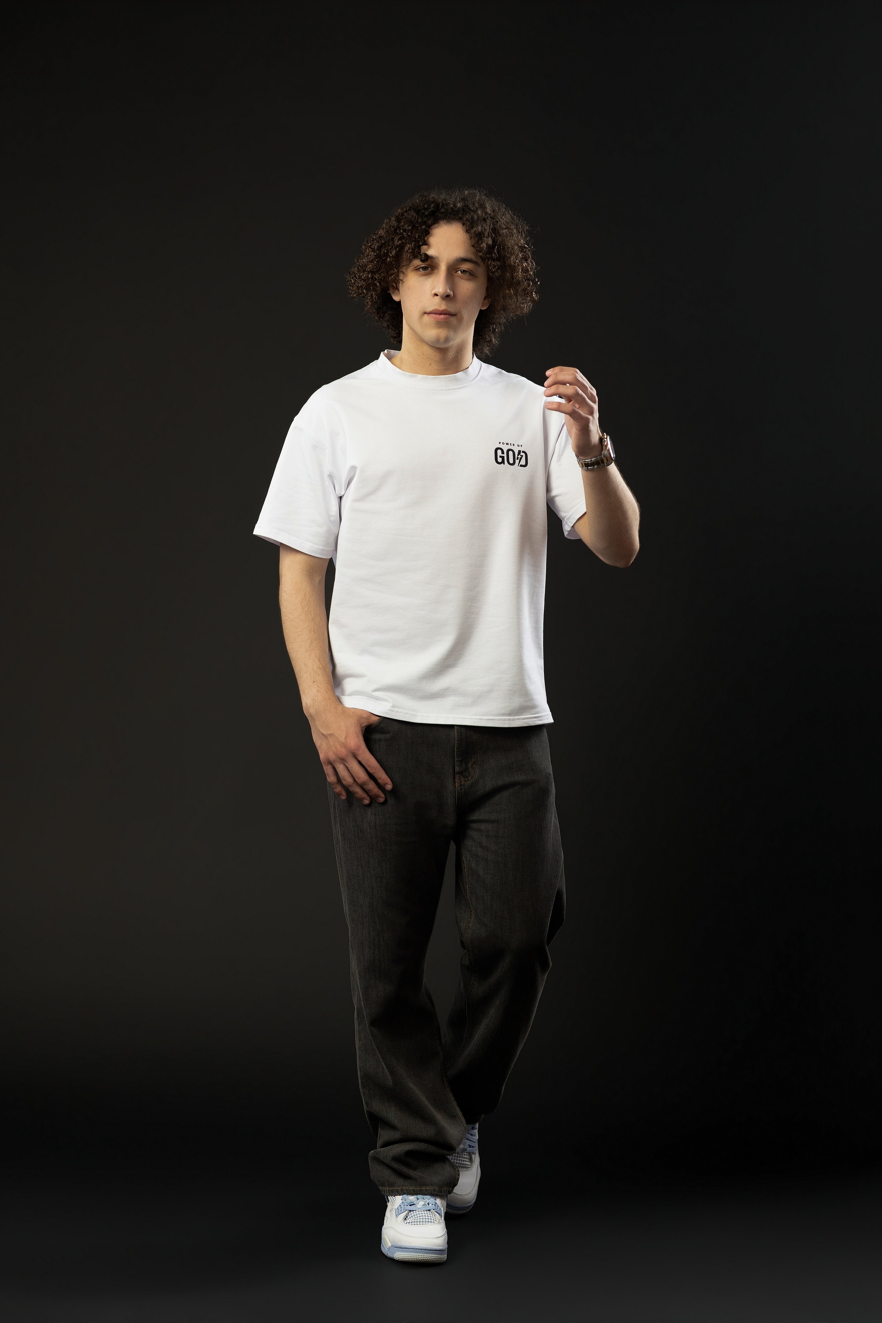 ALL WE NEED IS JESUS White T-shirt