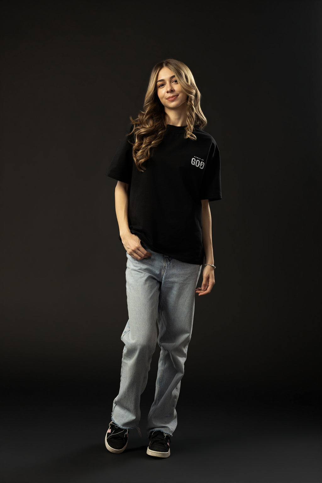 ALL WE NEED IS JESUS Black T-shirt