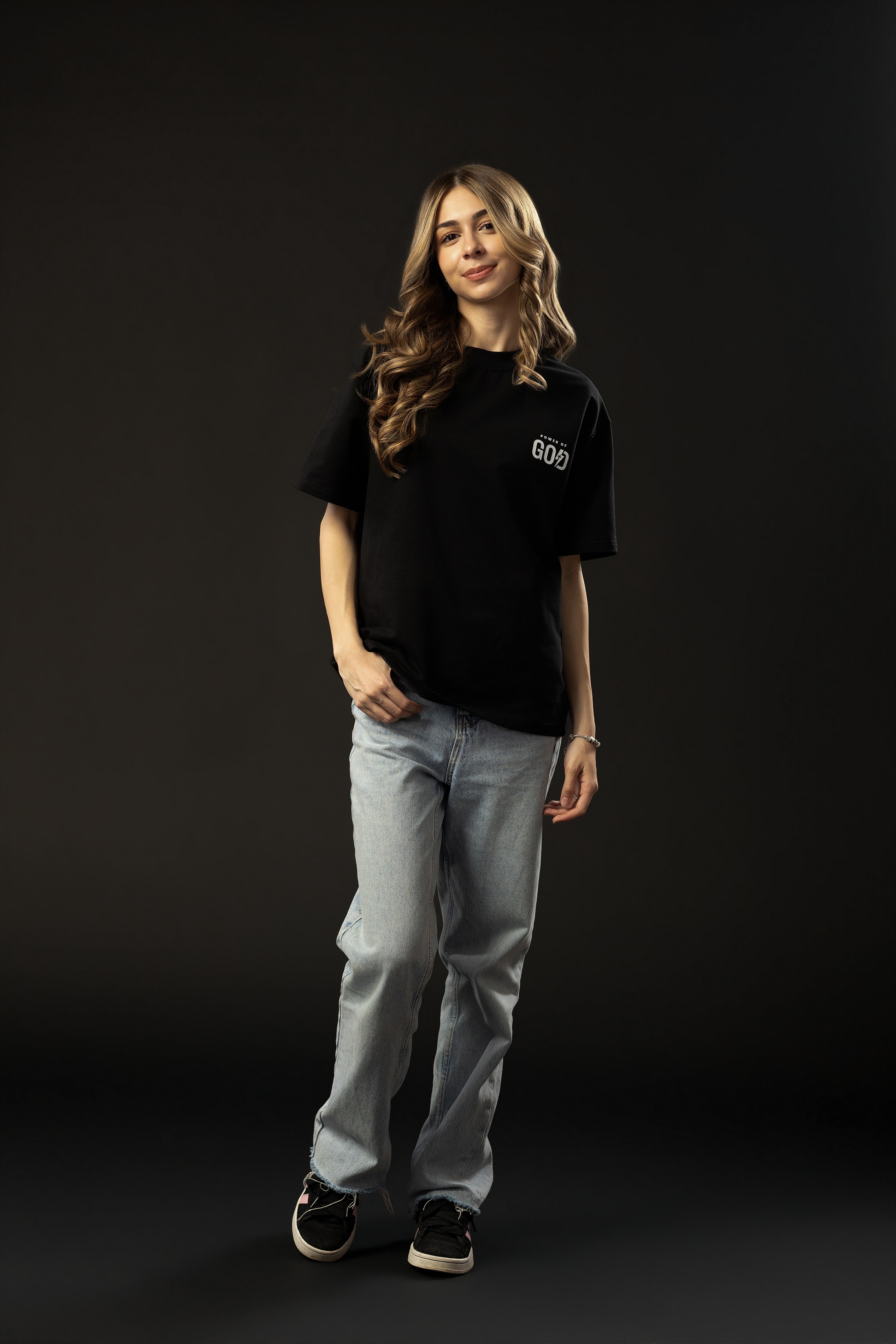 ALL WE NEED IS JESUS Black T-shirt