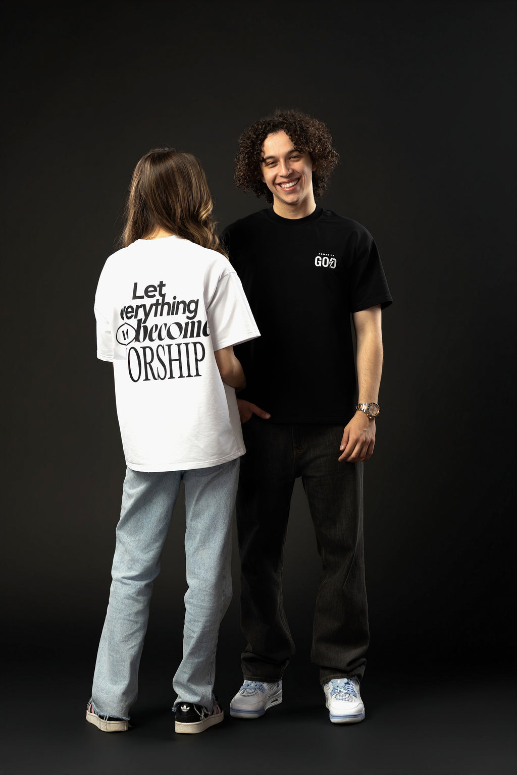 LET EVERYTHING I AM BECOME WORSHIP White T-shirt
