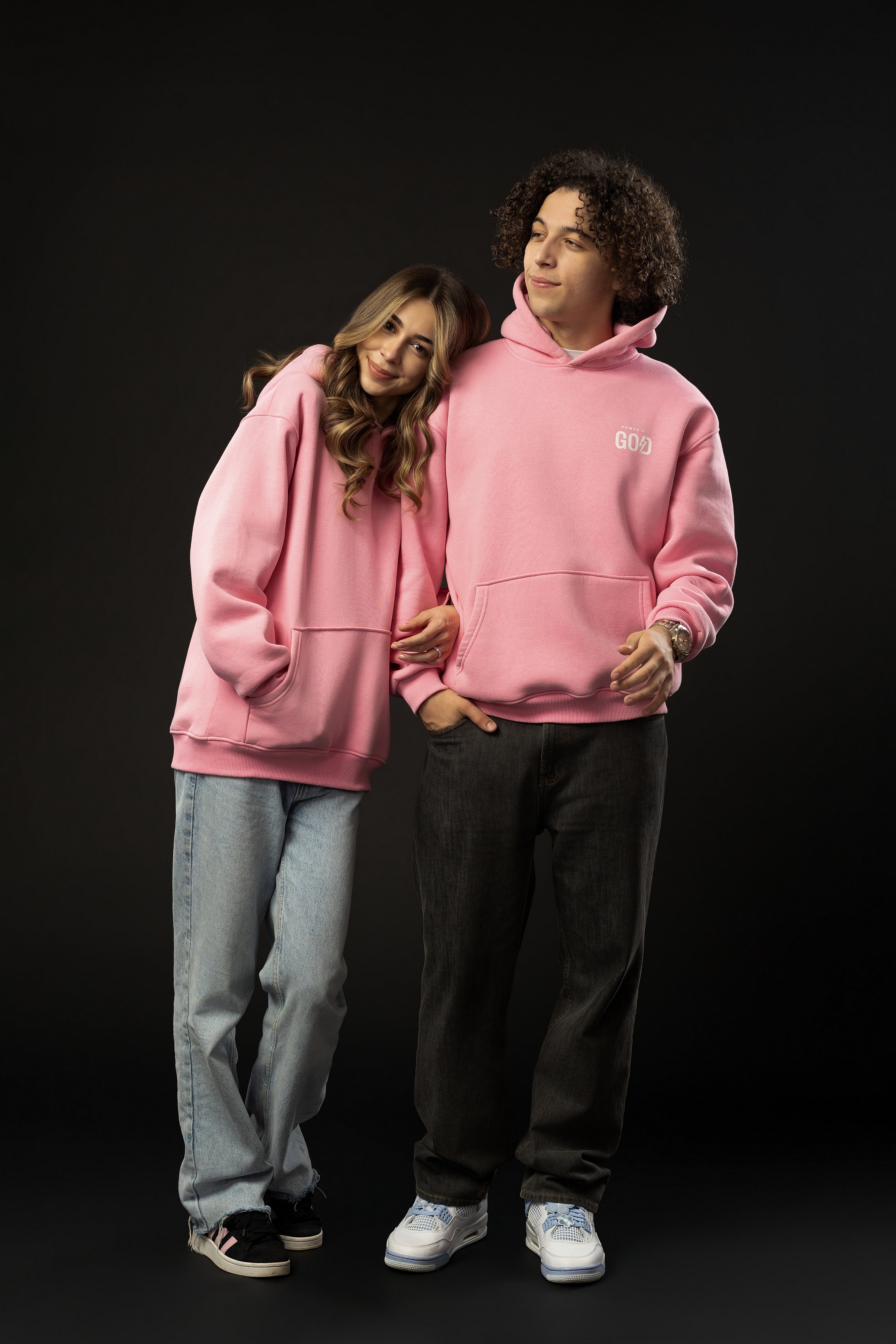 CHRIST IS ENOUGH Pink Hoodie