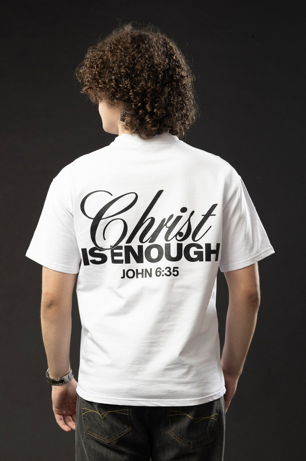 CHRIST IS ENOUGH White T-shirt